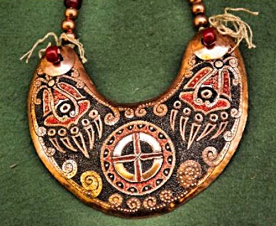 Mississippian style Bear Medicine Gorget